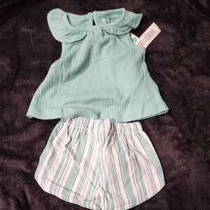 Carter's Light Blue Baby Top